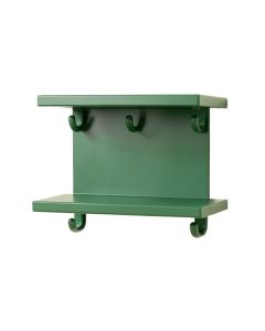 Pine Dale Wall-Mounted Entryway Organizer Shelf - Green