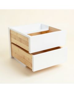 Cedar Crest Under-Desk Drawer Unit - White (synthetic illustration; no displayed measurements)