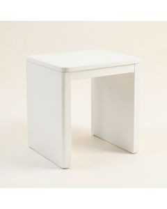 Aspen Bluff Side Table - White (synthetic illustration; no displayed measurements)