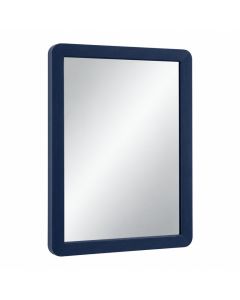 Glen Bridge Framed Wall Mirror - Navy
