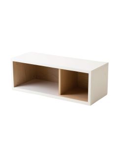 Flint Dale Shoe Storage Bench - White (synthetic illustration; no displayed measurements)