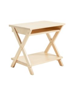 Fern Bridge Side Table - Ivory (synthetic illustration; no displayed measurements)