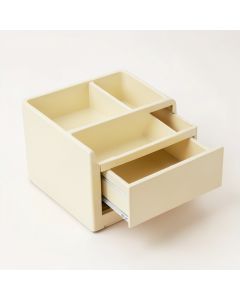 Willow Branch Empty Coffee-Station Organizer - Cream (synthetic illustration; no displayed measurements)