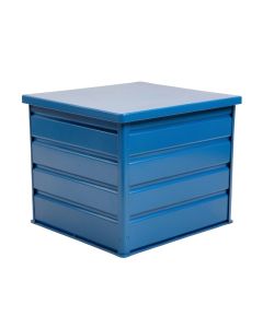 Spruce Crest Closed Outdoor Storage Box - Blue
