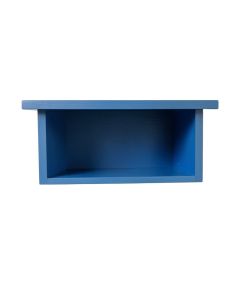 Laurel Bluff Wall-Mounted Shelf - Blue