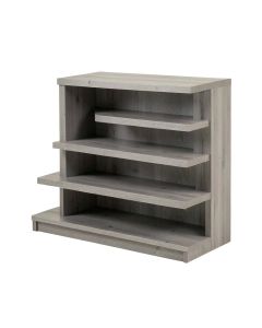 Moss Crest Desktop Shelving Unit - Gray (synthetic illustration; no displayed measurements)