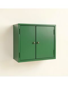 Spruce Crest Wall-Mounted Entry Cabinet - Green (synthetic illustration; no displayed measurements)