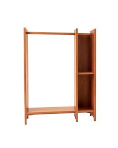 Vale Crest Empty Garment Rack - Terracotta (synthetic illustration; no displayed measurements)