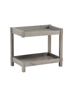 Shore Arc Empty Countertop Canister Rack - Gray