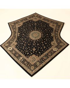 Hillsby Oriental Black Area Rug (synthetic illustration; no displayed measurements)