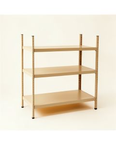 Birch Field Desktop Shelving Unit - Beige (synthetic illustration; no displayed measurements)