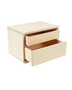 Cove Crest Small-Parts Storage Drawer Cabinet - Ivory (synthetic illustration; no displayed measurements)