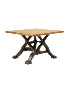 Garibaldi Iron Trestle Dining Table