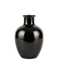 Field Crest Empty Decorative Vase - Black (synthetic illustration; no displayed measurements)