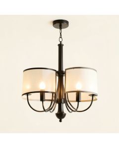 Magdalen 5 - Light Lantern Drum Chandelier (synthetic illustration; no displayed measurements)