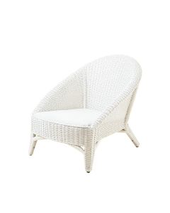 Laurel Bridge Outdoor Lounge Chair - White