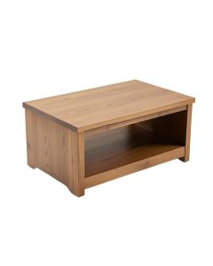 Daniah Solid Wood Coffee Table With Storage (synthetic illustration; no displayed measurements)