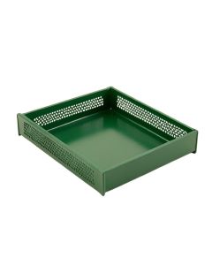 Summit Arc Empty Under-Desk Cable Tray (synthetic illustration; no displayed measurements)