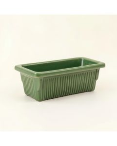 Brook Brook Empty Railing Planter With Integral Brackets - Green (synthetic illustration; no displayed measurements)