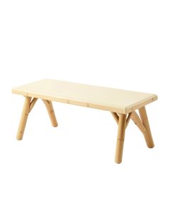 Briar Falls Indoor Bench - Cream (synthetic illustration; no displayed measurements)