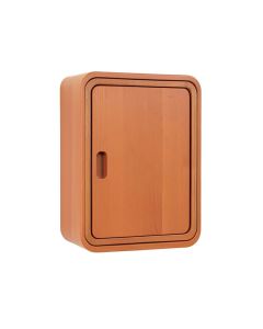 Bay Crossing Wall-Mounted Laundry Cabinet - Terracotta