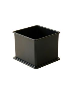Maple Bridge Empty Planter - Black (synthetic illustration; no displayed measurements)