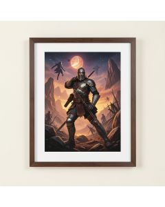 Star Wars Return Of The Jedi - Picture Frame Graphic Art Print On Paper (synthetic illustration; no displayed measurements)