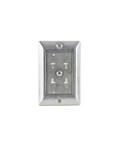 Mulholland 1-Gang Duplex Outlet Wall Plate