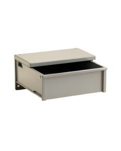 Shore Crest Under-Desk Drawer Unit - Gray (synthetic illustration; no displayed measurements)