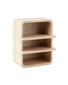 Dune Branch Empty Mug-Storage Cabinet Insert - Beige
