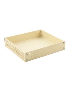 Meadow Dale Empty Under-Desk Cable Tray - Cream