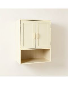 Oak Canyon Wall-Mounted Laundry Cabinet - Cream (synthetic illustration; no displayed measurements)