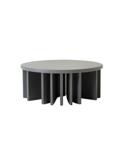 Ridge Bend Shoe Storage Bench - Gray