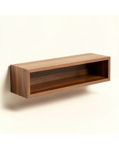 Poulan Pine Solid Wood Floating Shelf (synthetic illustration; no displayed measurements)