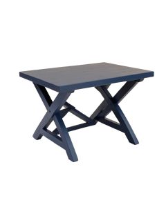 Laurel Branch Patio Table - Navy (synthetic illustration; no displayed measurements)