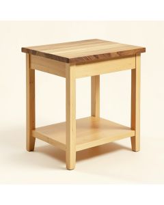 Nedmond Kitchen Cart With Butcher Block Top (synthetic illustration; no displayed measurements)