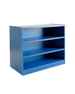 Clay Fold Desktop Shelving Unit - Blue (synthetic illustration; no displayed measurements)