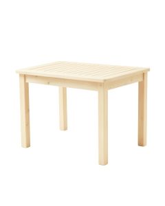 Stone Bluff Patio Table - Ivory (synthetic illustration; no displayed measurements)
