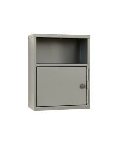Fern Branch Wall-Mounted Entry Cabinet - Gray
