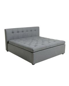 Tufted Upholstered Storage Platform Bed