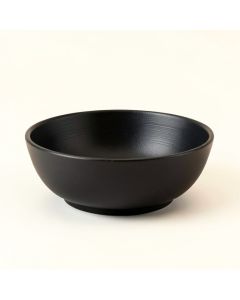 Rowan Arc Dining Bowl - Black (synthetic illustration; no displayed measurements)