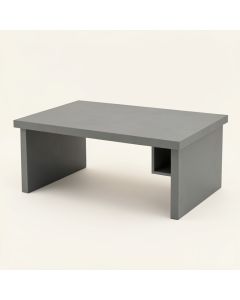 Clay Falls Desktop Monitor Riser - Gray (synthetic illustration; no displayed measurements)
