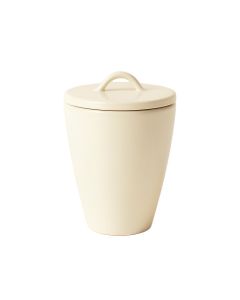 Wren Canyon Storage Canister With Lid - Ivory (synthetic illustration; no displayed measurements)