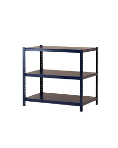 Flint Field Desktop Shelving Unit - Navy (synthetic illustration; no displayed measurements)