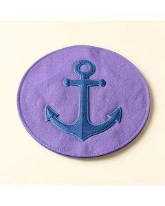 3Drose Nautical Artwork Anchor Décor And Ocean Sea Potholder (synthetic illustration; no displayed measurements)