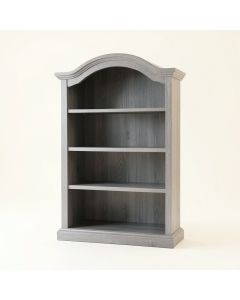 Bay Branch Freestanding Bookcase - Gray (synthetic illustration; no displayed measurements)
