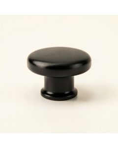 Linden Bend Cabinet Knob Without Packaging - Black (synthetic illustration; no displayed measurements)