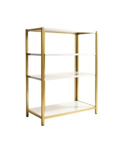 Ellert 70.7 '' H X 47.24 '' W Metal Etagere Bookcase (synthetic illustration; no displayed measurements)