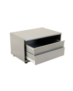 Aspen Dell Small-Parts Storage Drawer Cabinet - Gray (synthetic illustration; no displayed measurements)