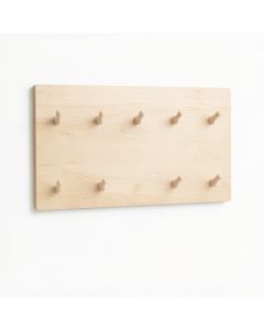 Rowan Edge Empty Wall-Mounted Tool Organizer Panel - Beige (synthetic illustration; no displayed measurements)